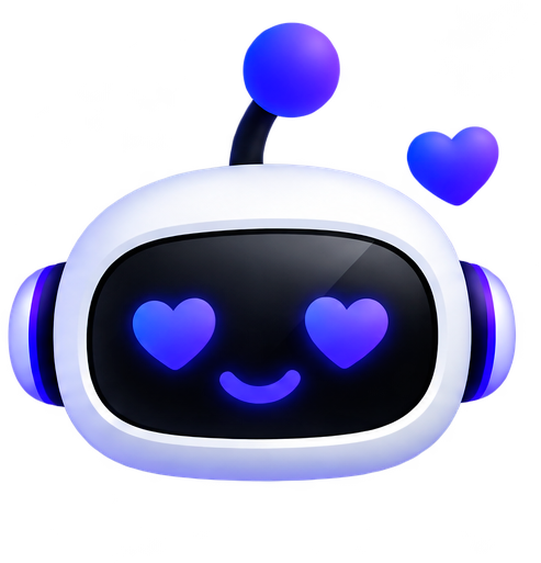Mascote assistente de inteligência artificial da LIVVO